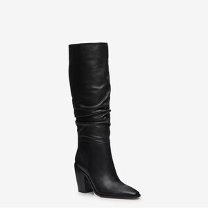 Charles By Charles David Black Heeled Boots